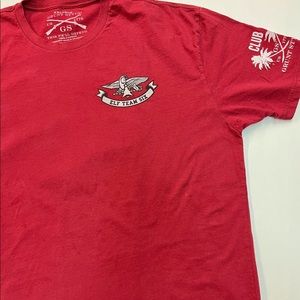 Grunt Style Christmas Shirt USA flag Military Designs size 2XL